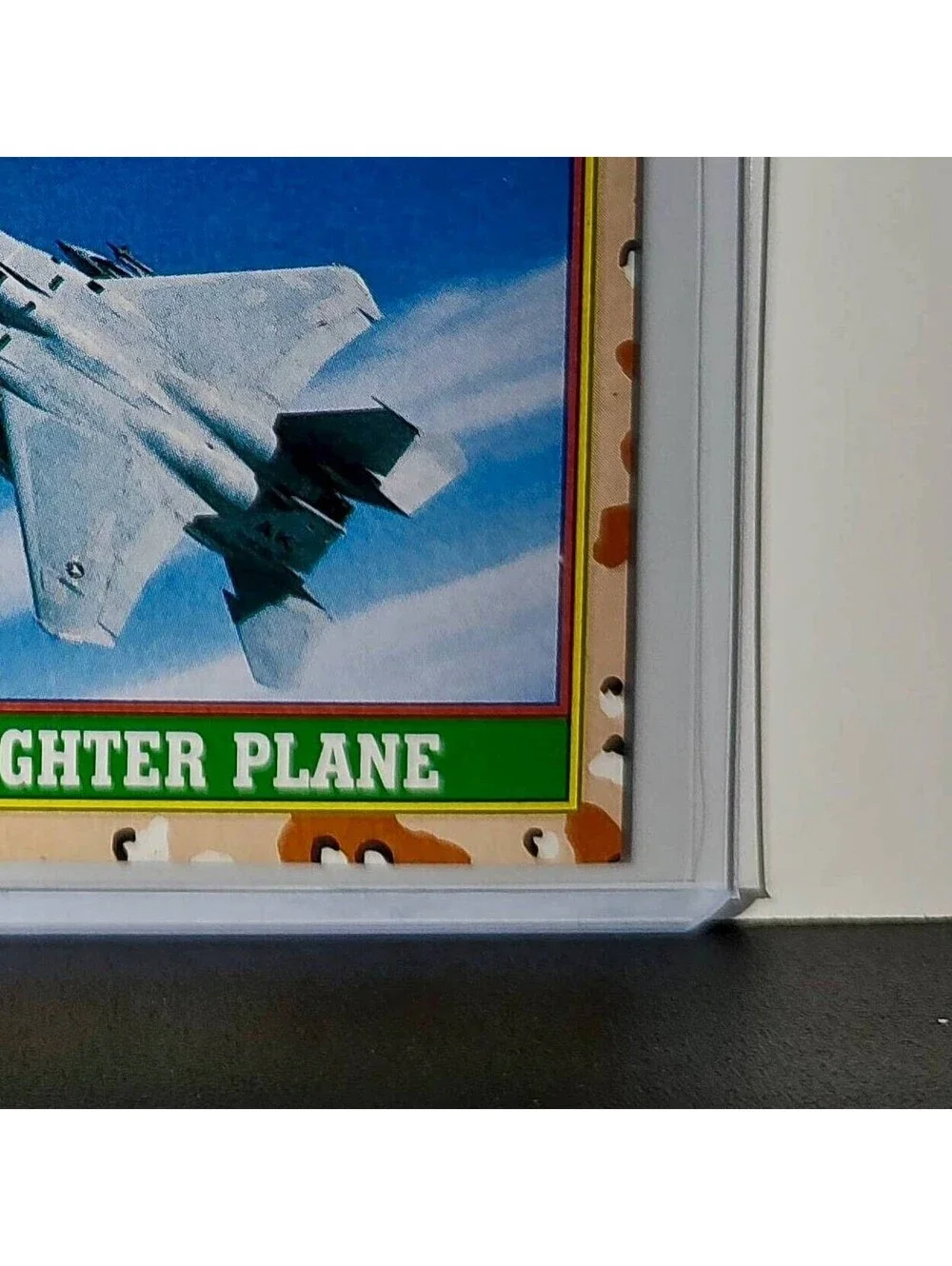 F-15 Fighter Plane 1991 Topps Desert Storm #37 Card